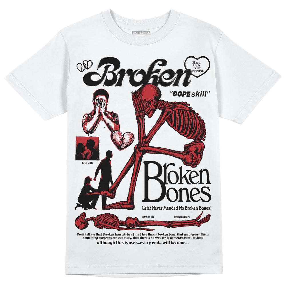 Red Taxi 12s superstreetwear T-Shirt Broken Bones Graphic