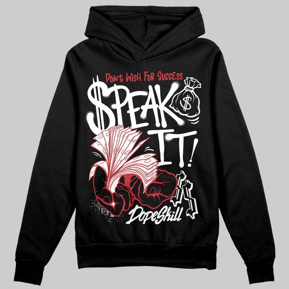 Bred Velvet 11s superstreetwear Hoodie Sweatshirt Speak It Graphic