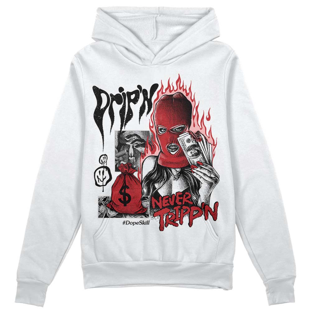 Red Taxi 12s superstreetwear Hoodie Sweatshirt Drip'n Never Tripp'n Graphic