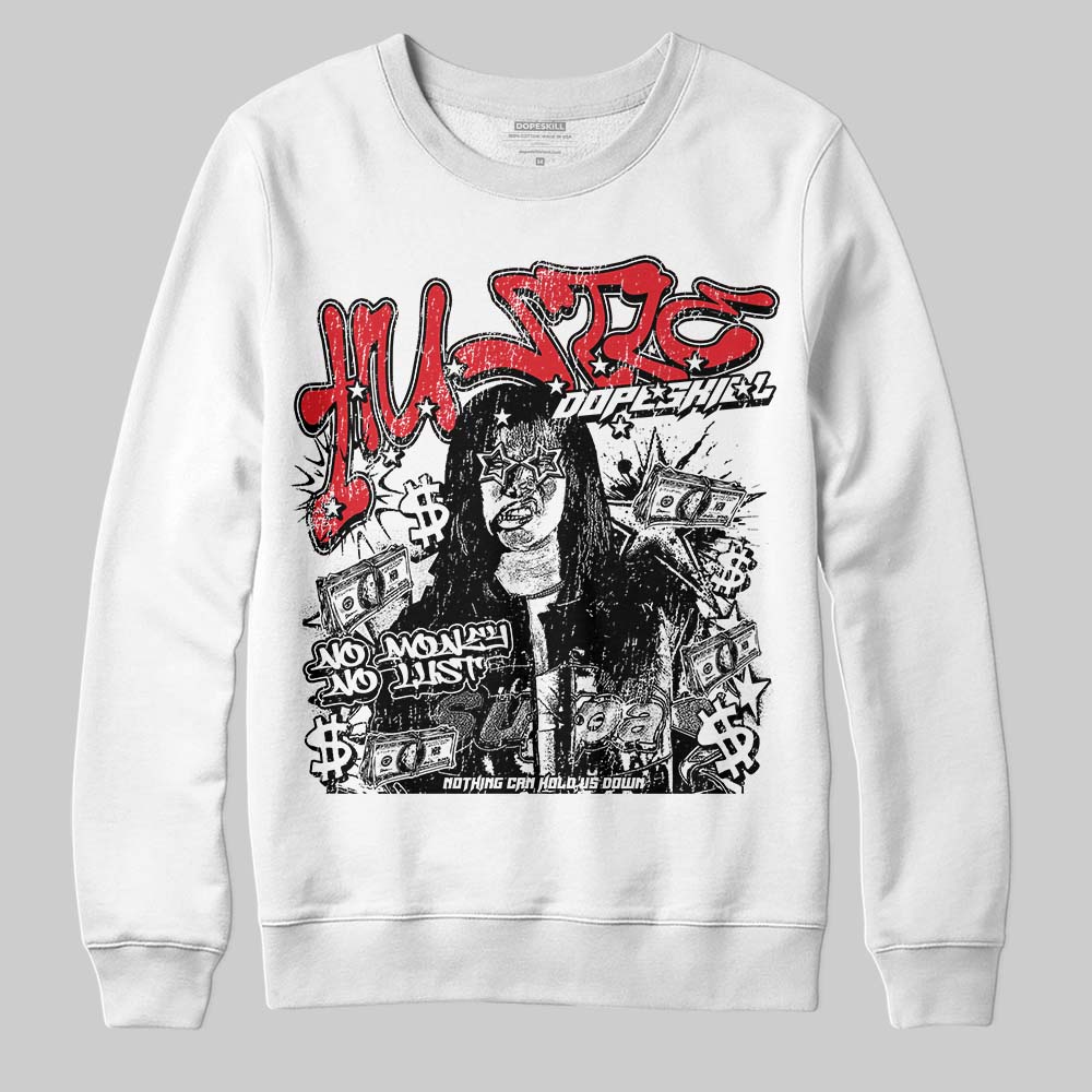 Black and White Collection superstreetwear Sweatshirt No Money No Lust Graphic