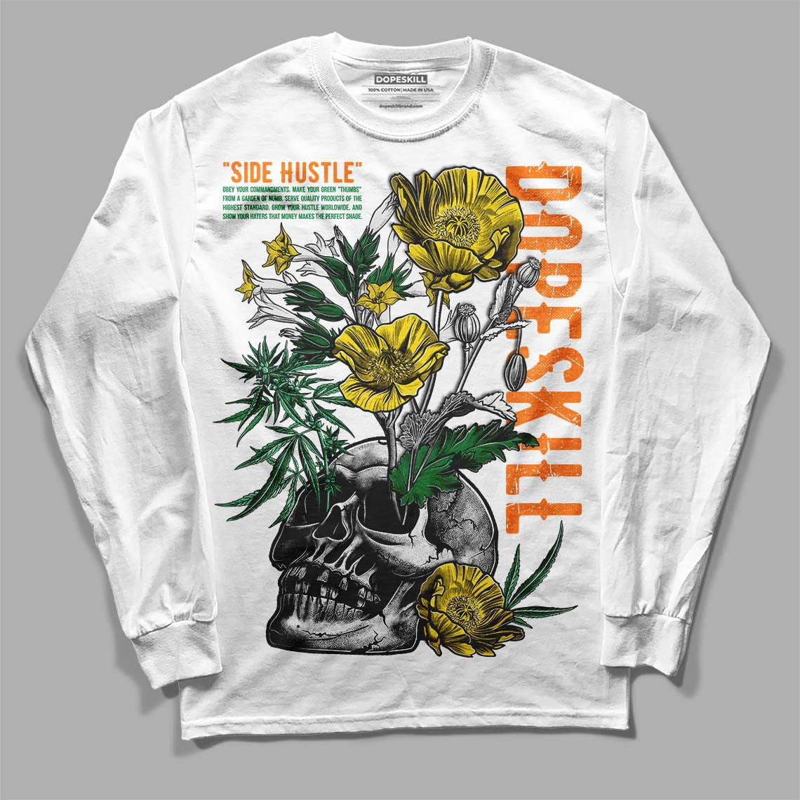 Dunk Low Reverse Brazil superstreetwear Long Sleeve T-Shirt Side Hustle Graphic