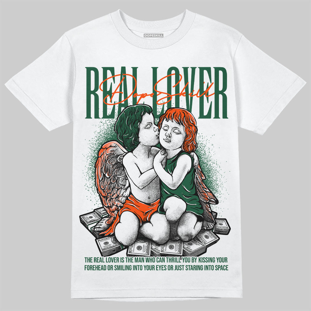 Dunk Low Team Dark Green Orange superstreetwear T-Shirt Real Lover Graphic