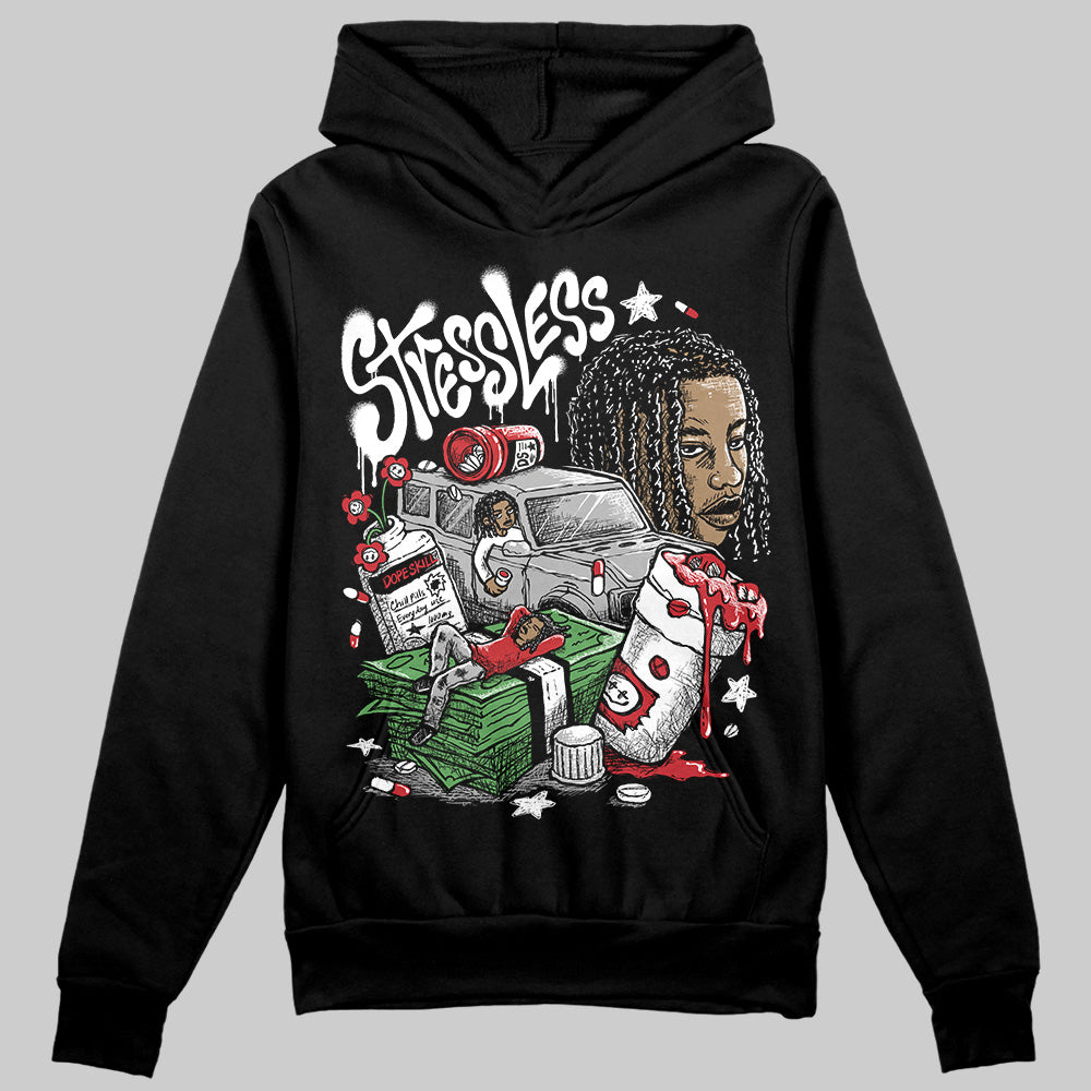 Bred Velvet 11s superstreetwear Hoodie Sweatshirt Stressless Graphic