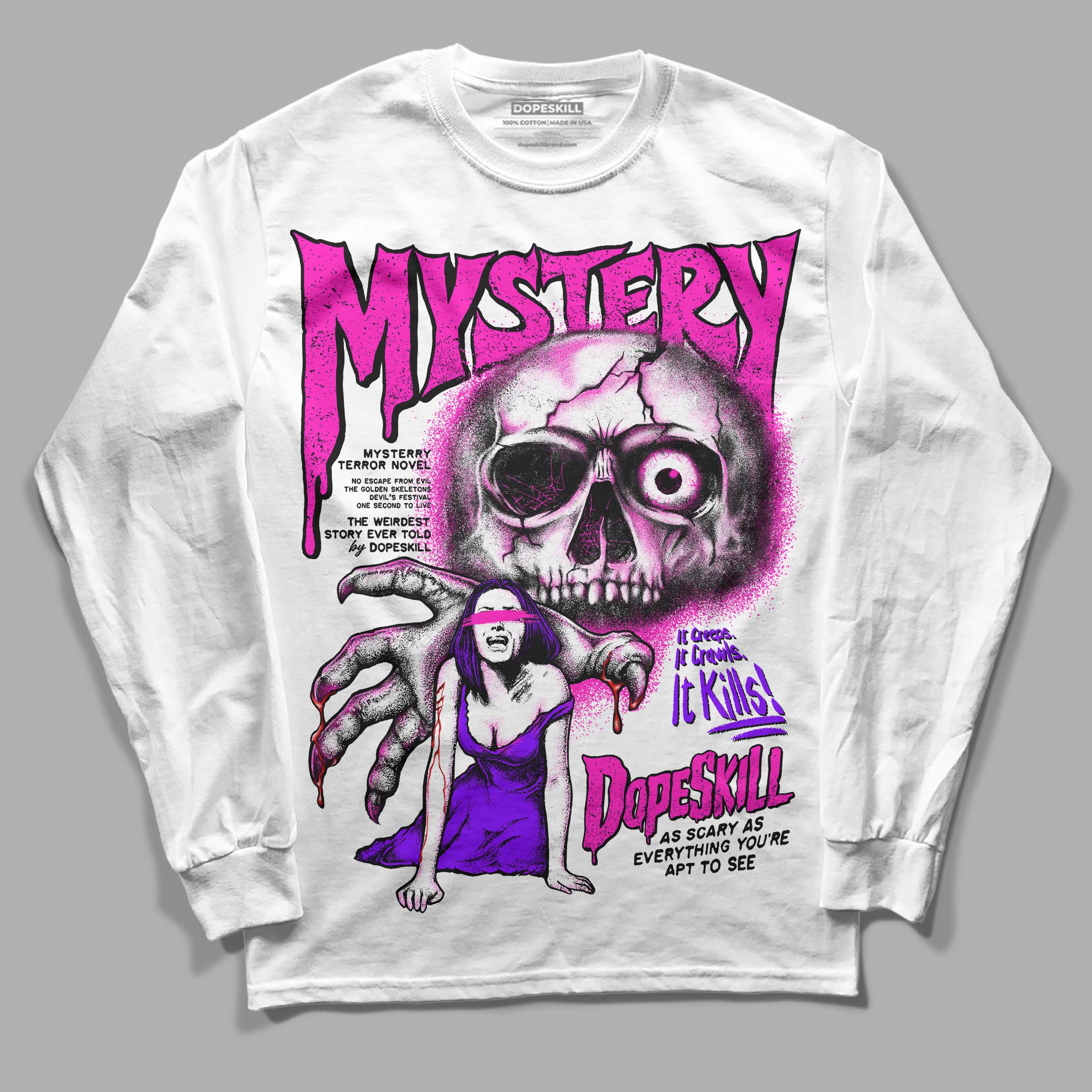 Dunk Low Active Fuchsia superstreetwear Long Sleeve T-Shirt Mystery Ghostly Grasp Graphic