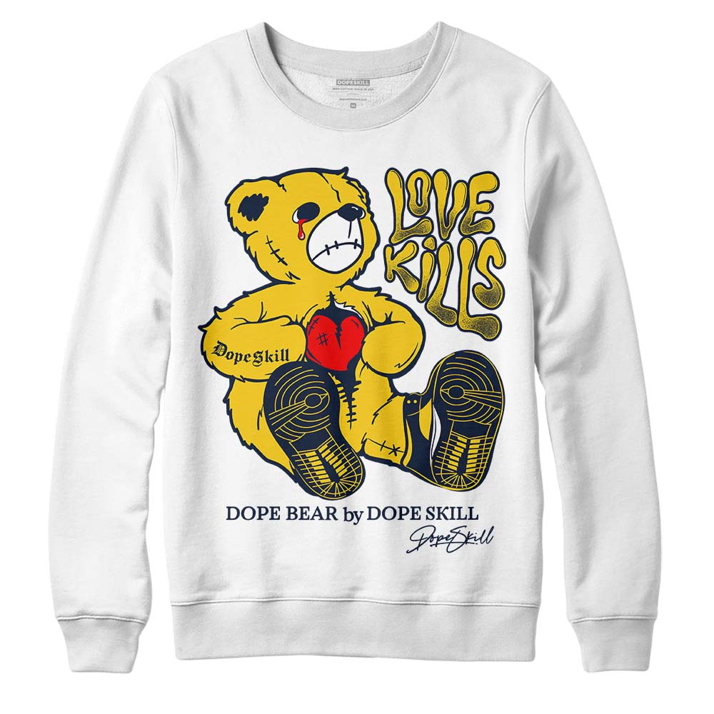 Michigan Dunks superstreetwear Sweatshirt Love Kills Graphic