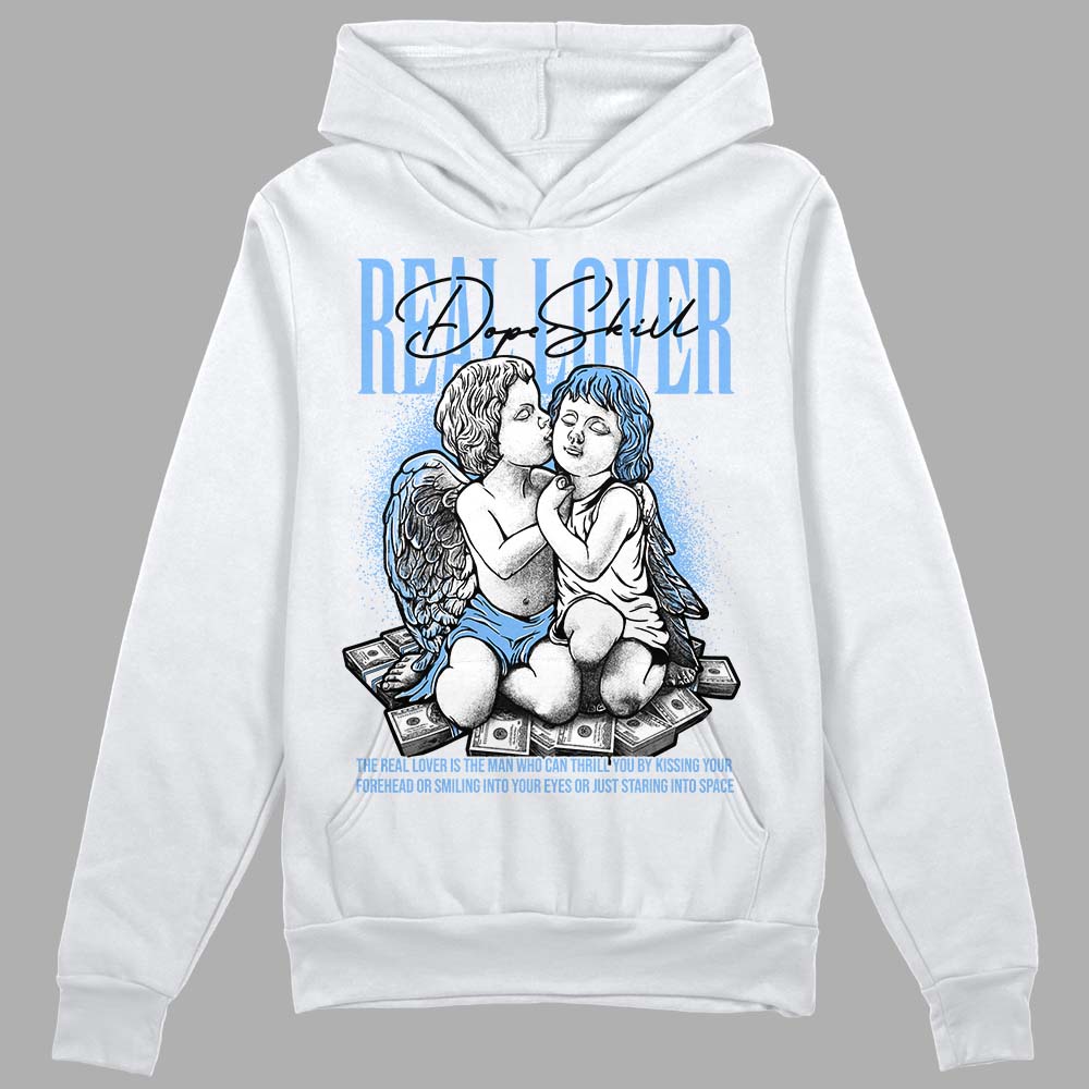 Powder Blue 9s superstreetwear Hoodie Sweatshirt Real Lover Graphic