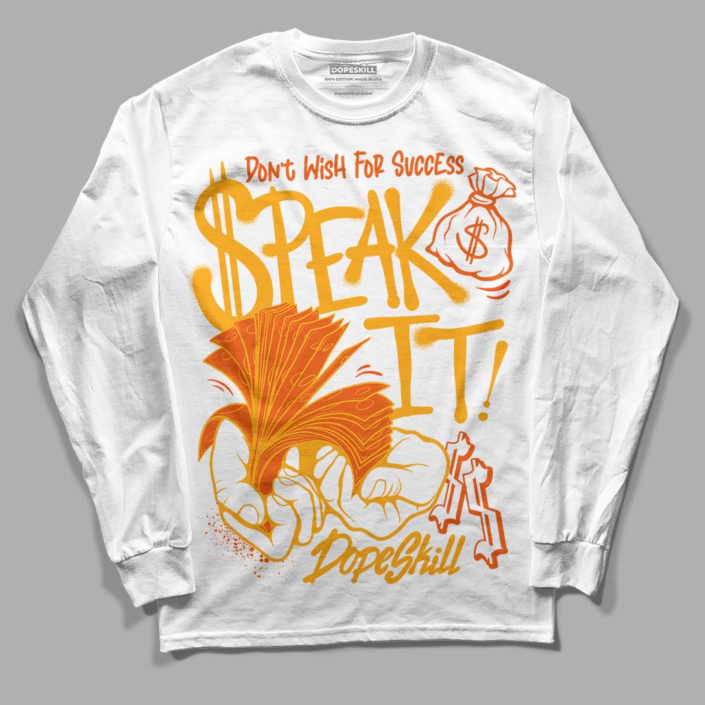 Black Taxi 12s superstreetwear Long Sleeve T-Shirt Speak It Graphic
