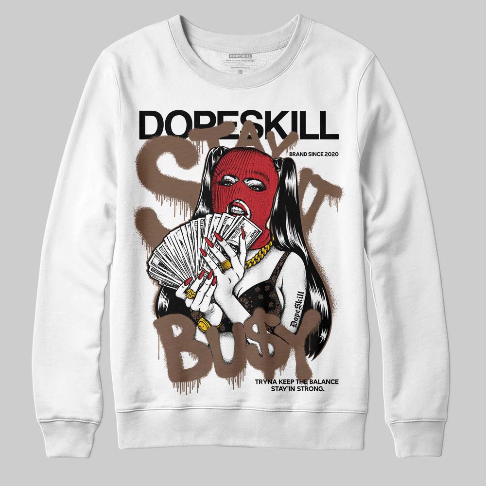 Olive 9s superstreetwear Sweatshirt Stay It Busy Graphic