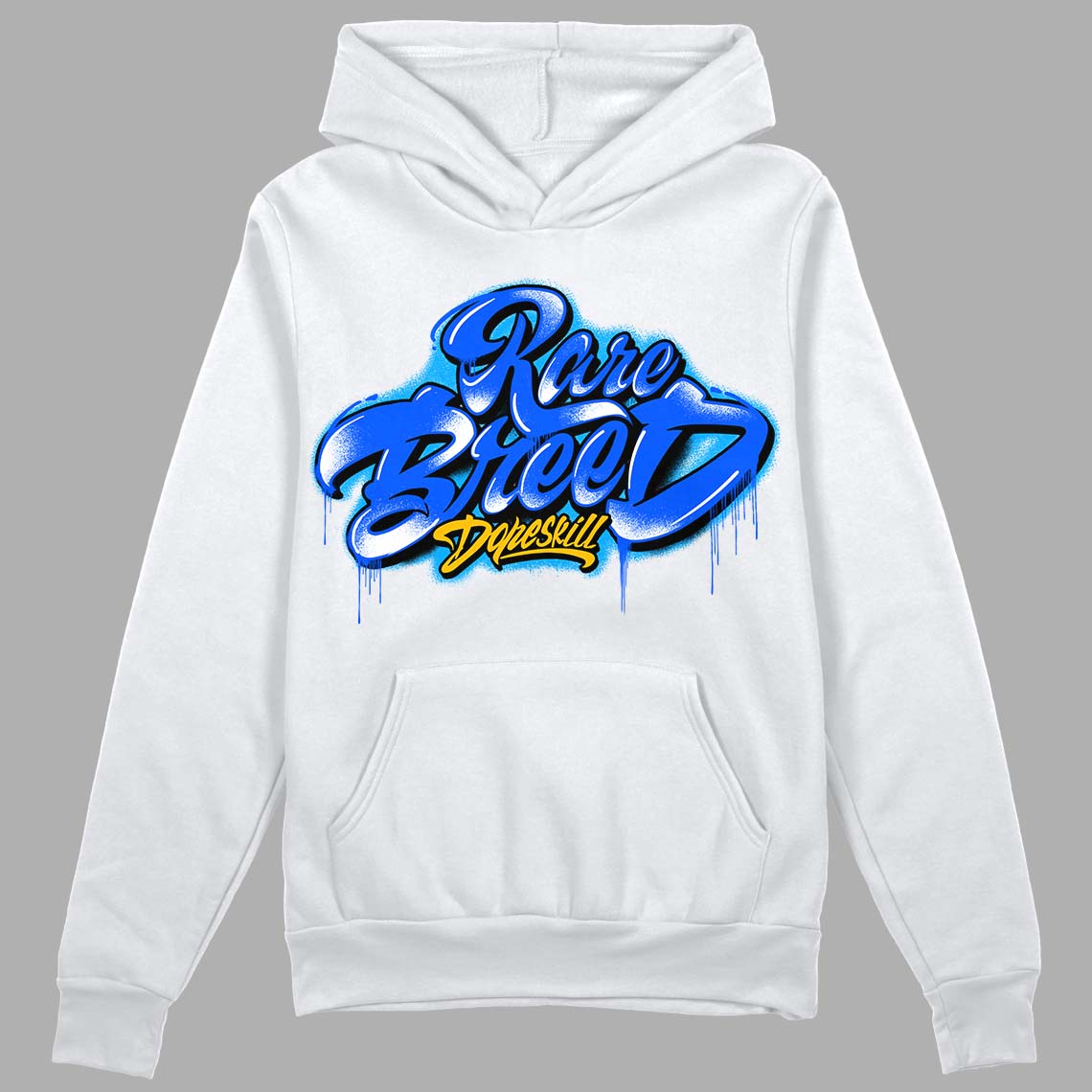 Royal Blue Collection superstreetwear Hoodie Sweatshirt Rare Breed Type Graphic
