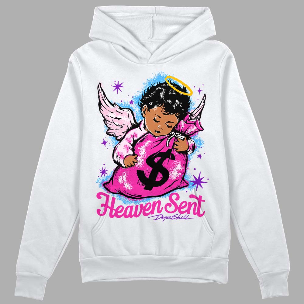 Pink Collection superstreetwear Hoodie Sweatshirt Heaven Sent Graphic