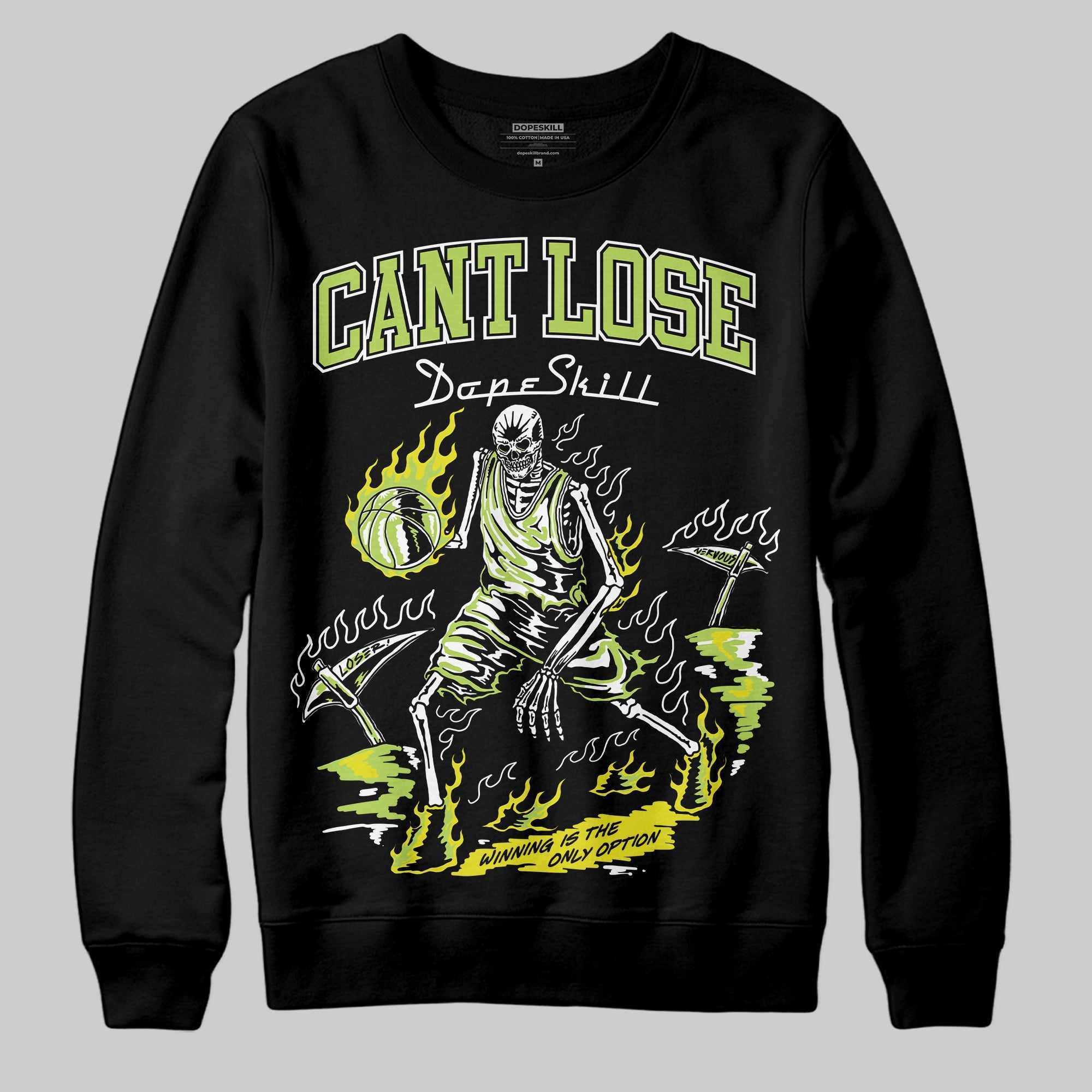 Bright Cactus 13s superstreetwear Sweatshirt Cant Lose Graphic