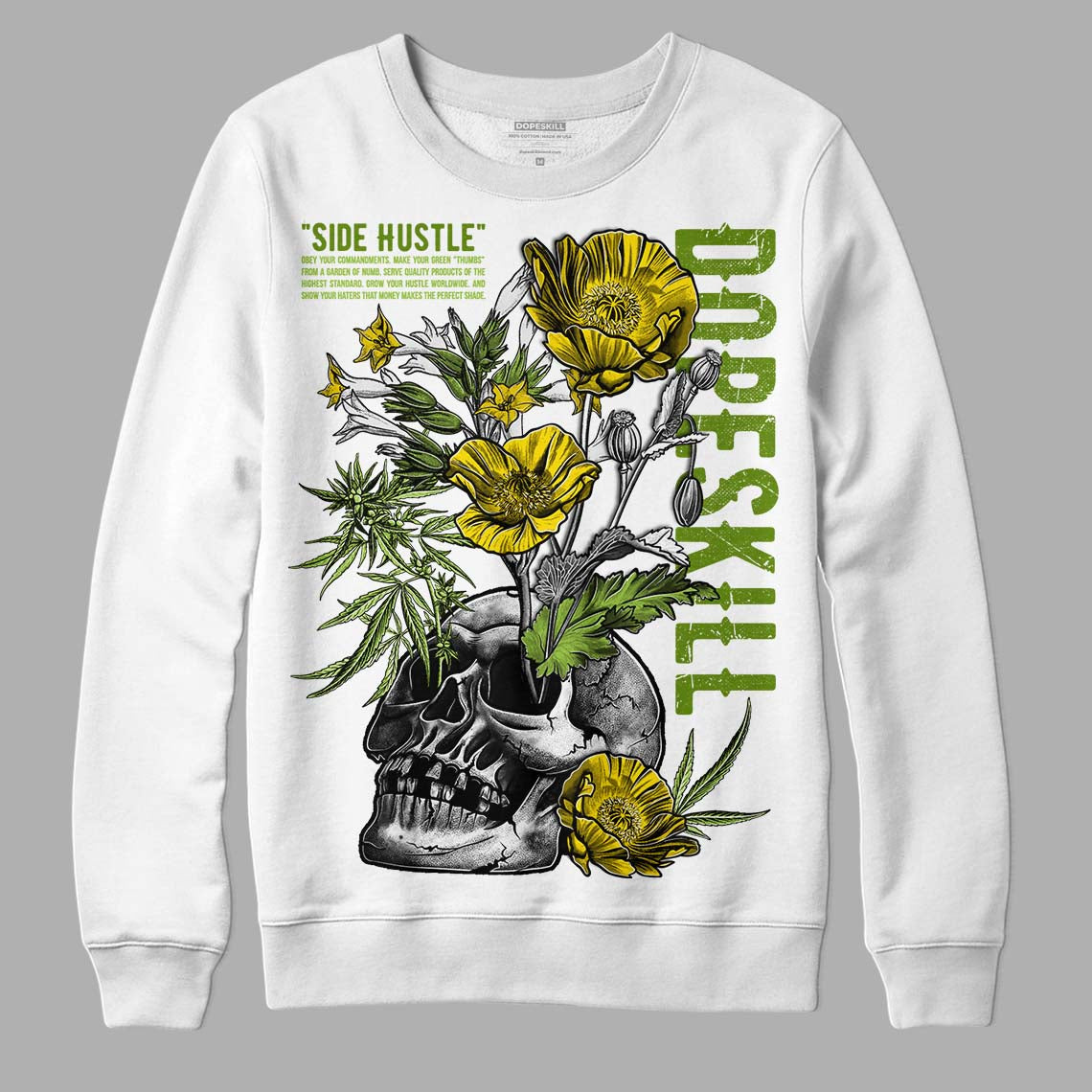 Dunk Low 'Chlorophyll' superstreetwear Sweatshirt Side Hustle Graphic