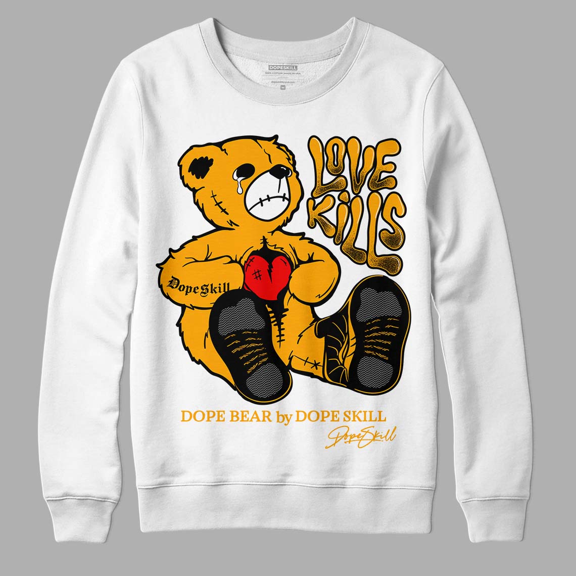 Black Taxi 12s superstreetwear Sweatshirt Love Kills Graphic