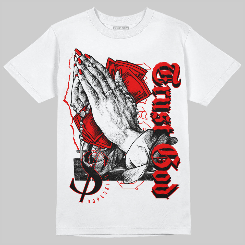 Cherry 12s superstreetwear T-Shirt Trust God Graphic