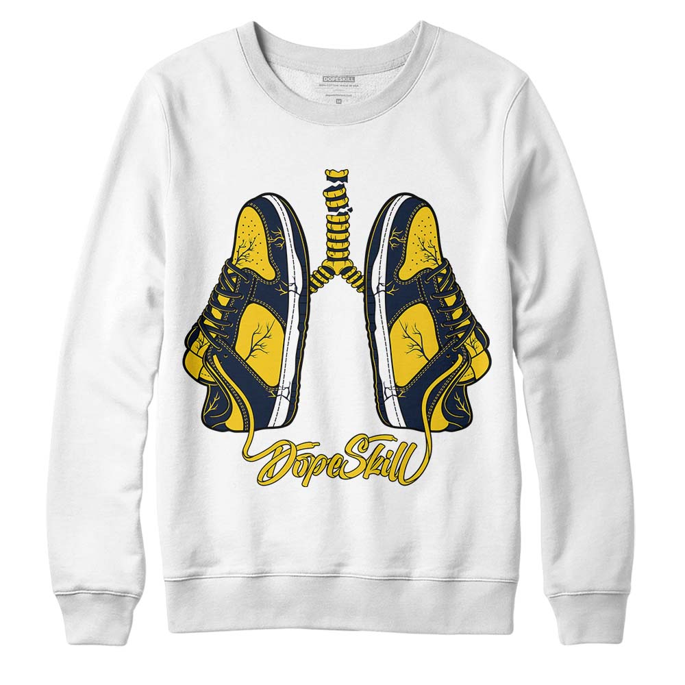 Michigan Dunks superstreetwear Sweatshirt Breathe Graphic
