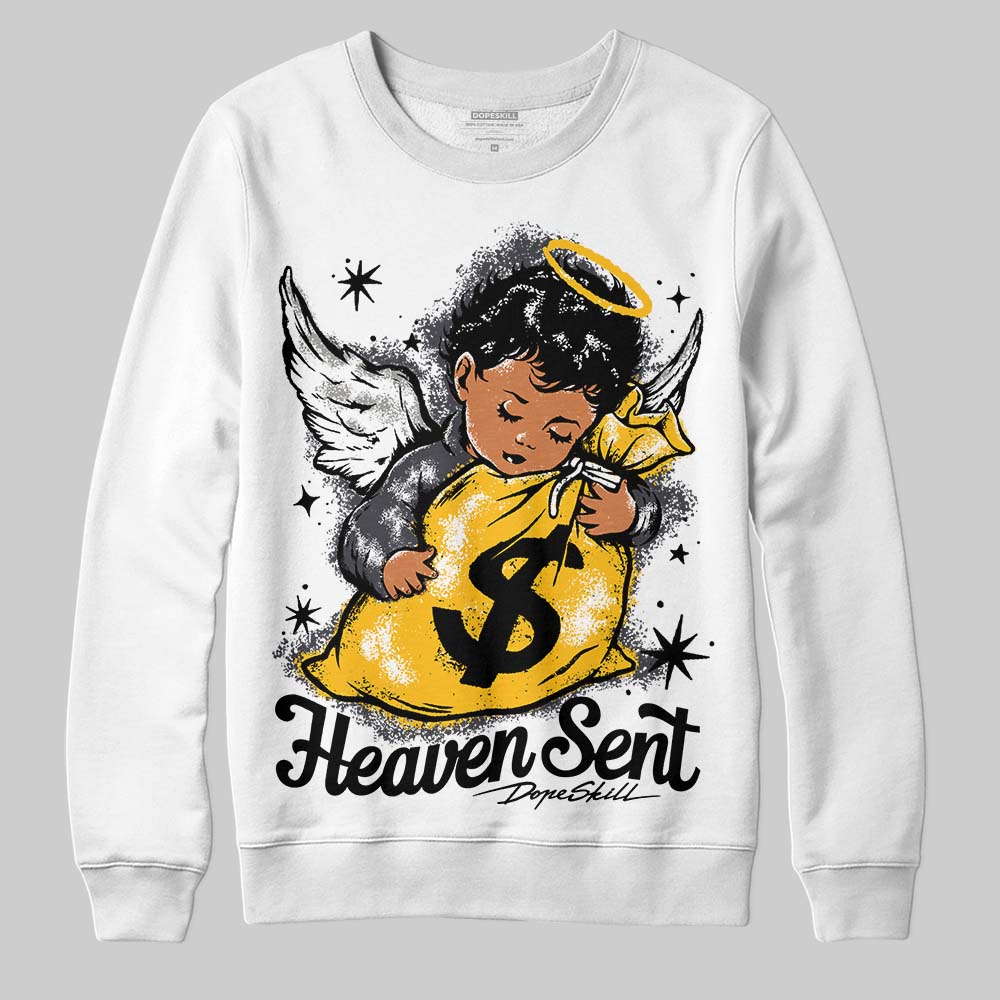 Black Cat 3s superstreetwear Sweatshirt Heaven Sent Graphic
