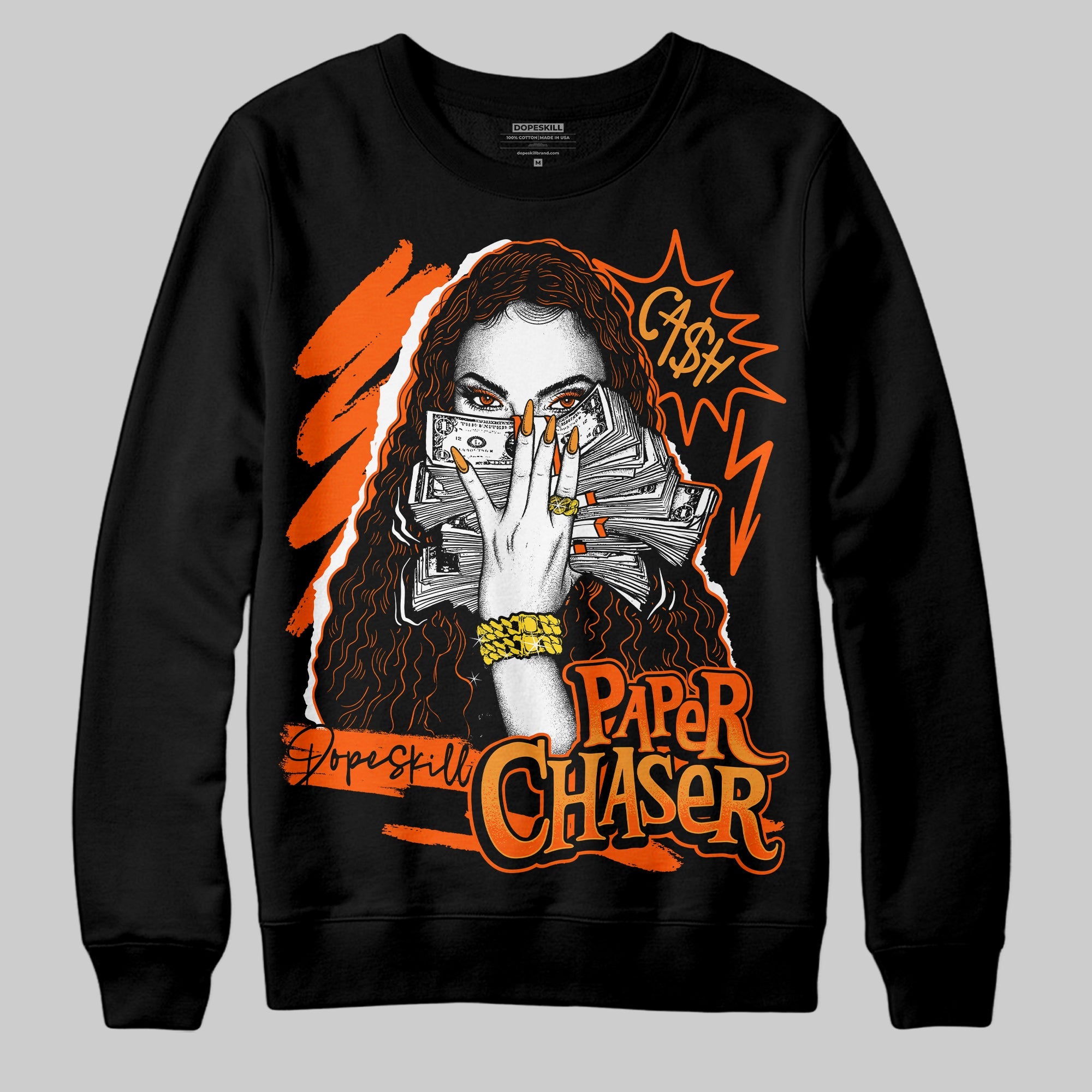 Brilliant Orange 12s superstreetwear Sweatshirt NPC Graphic