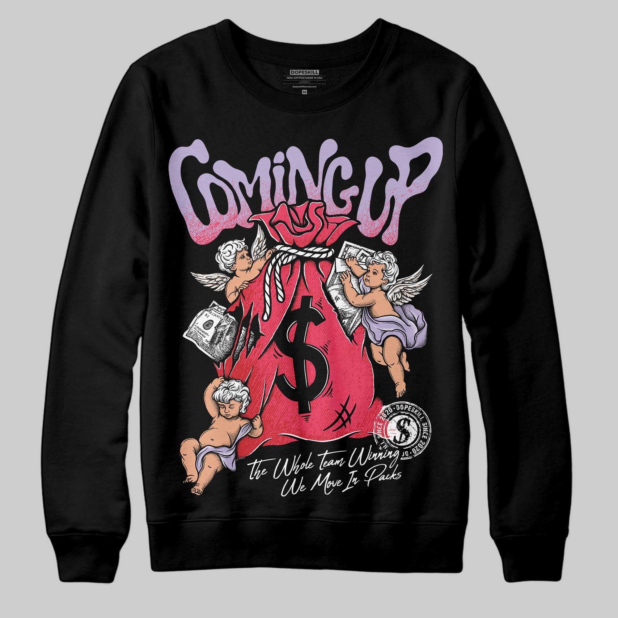 Peanut Butter Jelly 5s superstreetwear Sweatshirt Money Bag Coming Up Graphic