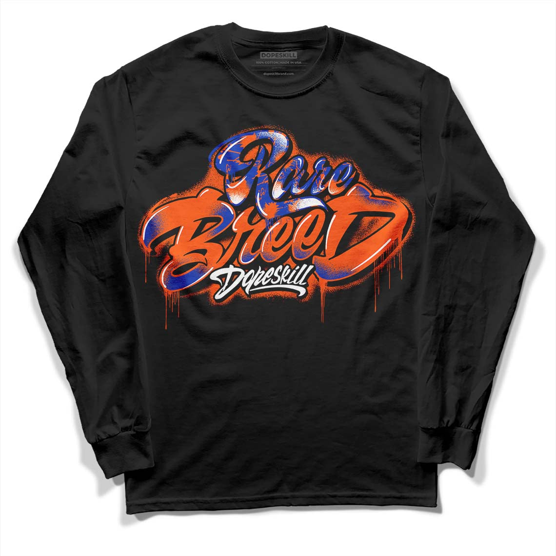 Dunk Low Futura Orange Blaze superstreetwear Long Sleeve T-Shirt Rare Breed Type Graphic