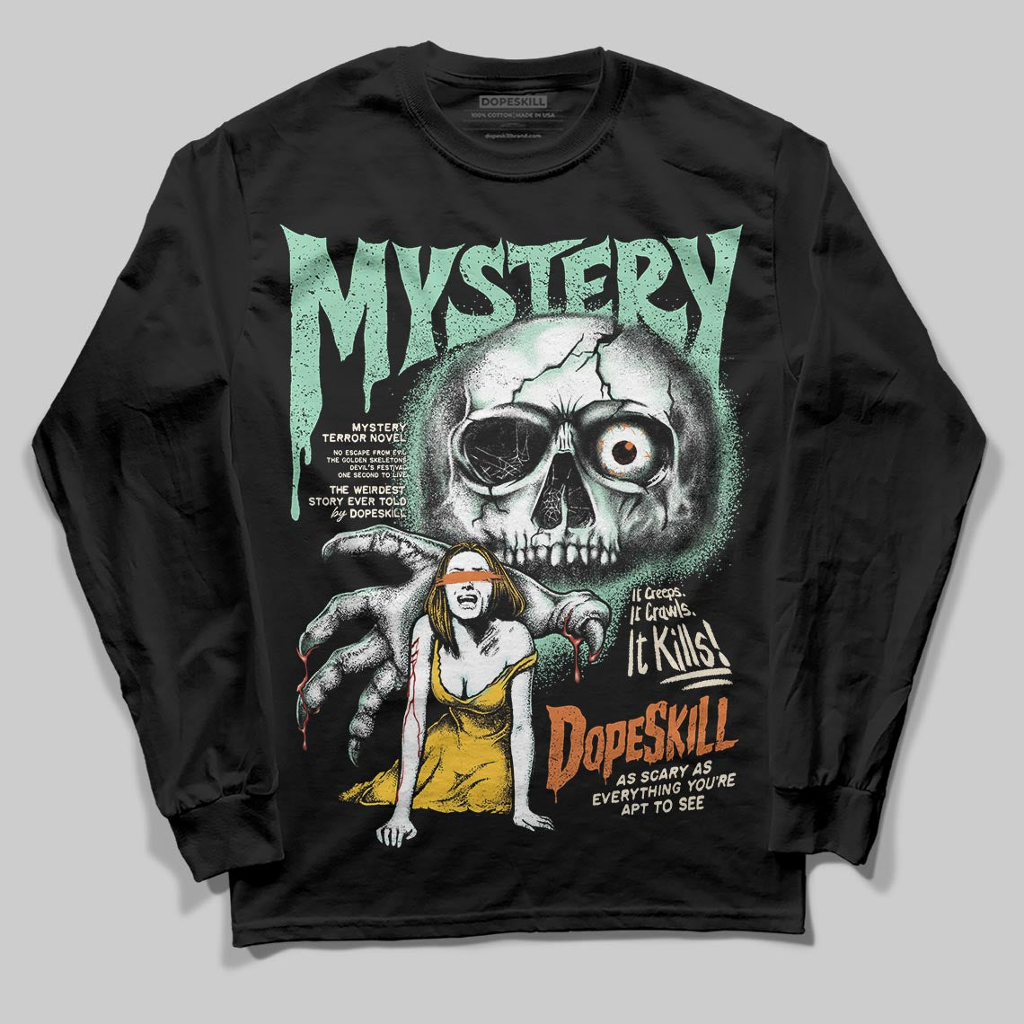 SB Dunk a??Rodeoa?? superstreetwear Long Sleeve T-Shirt Mystery Ghostly Grasp Graphic