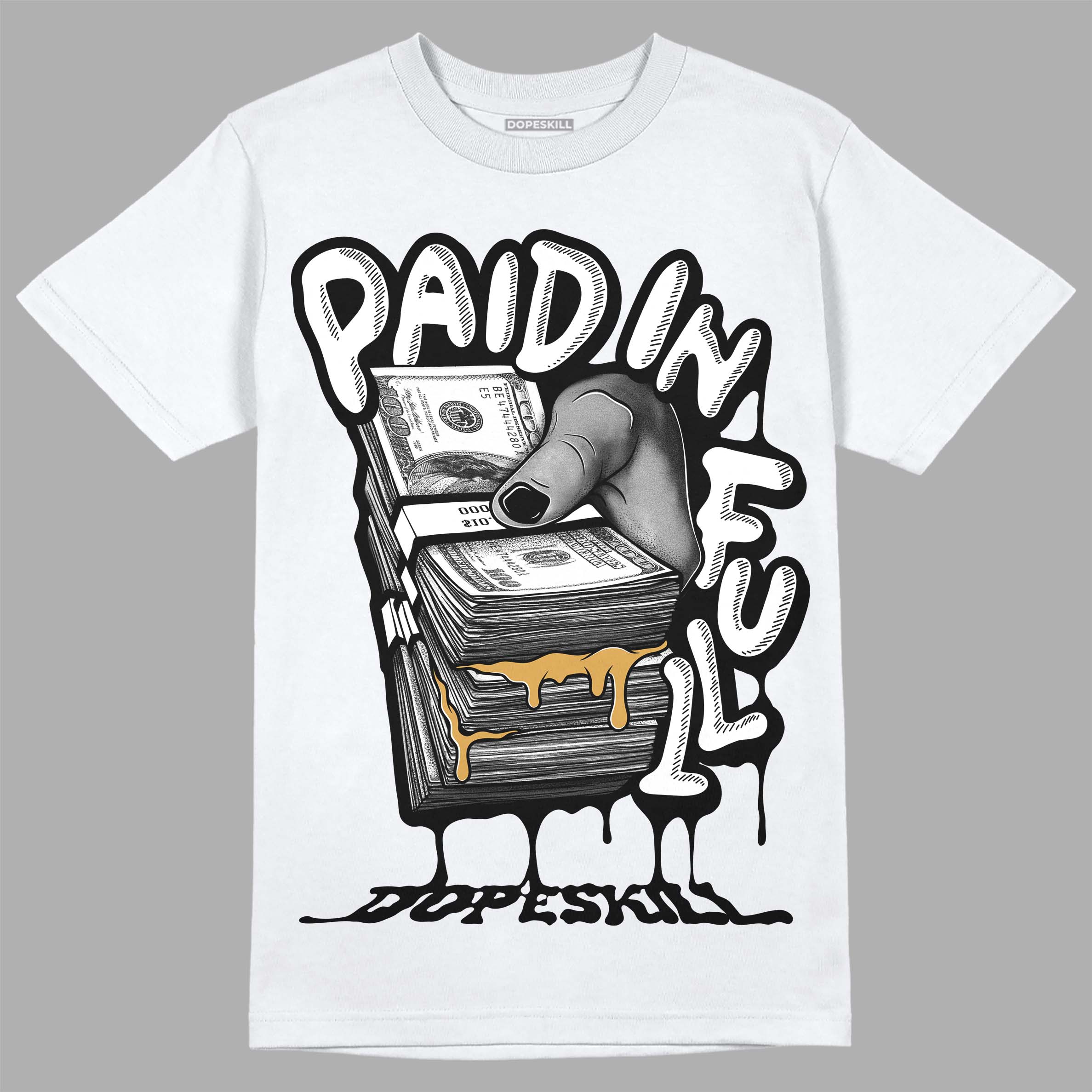 Gratitude 11s superstreetwear T-Shirt Paid In Full Graphic