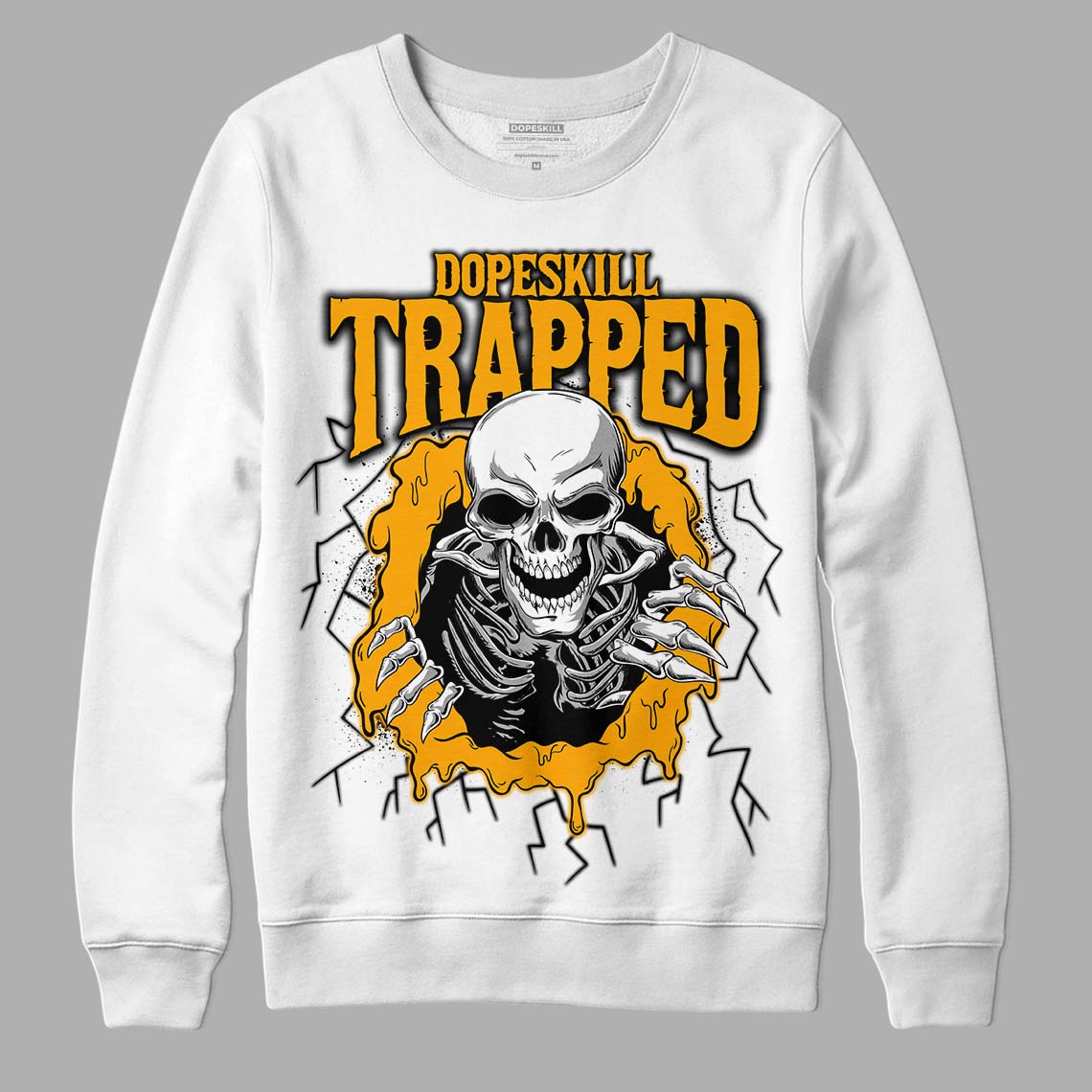 Black Taxi 12s superstreetwear Sweatshirt Trapped Halloween Graphic