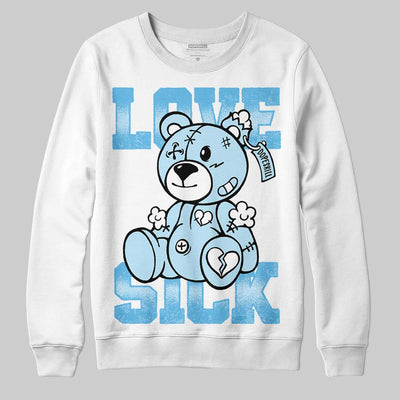 Legend Blue 11s DopeSkill Sweatshirt Love Sick Graphic
