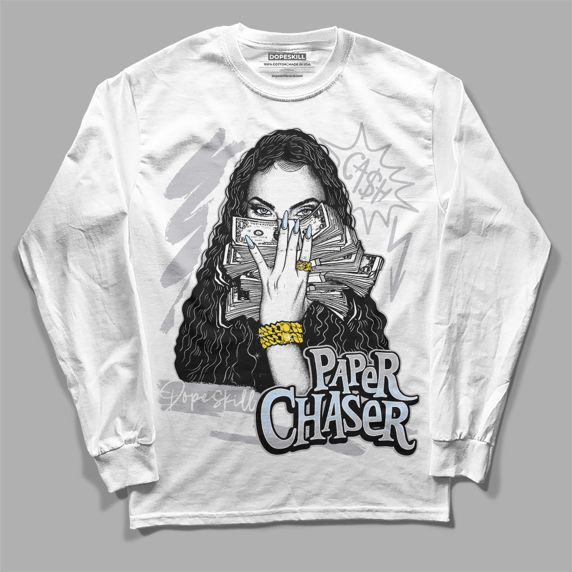 Cement Grey 11s superstreetwear Long Sleeve T-Shirt NPC Graphic