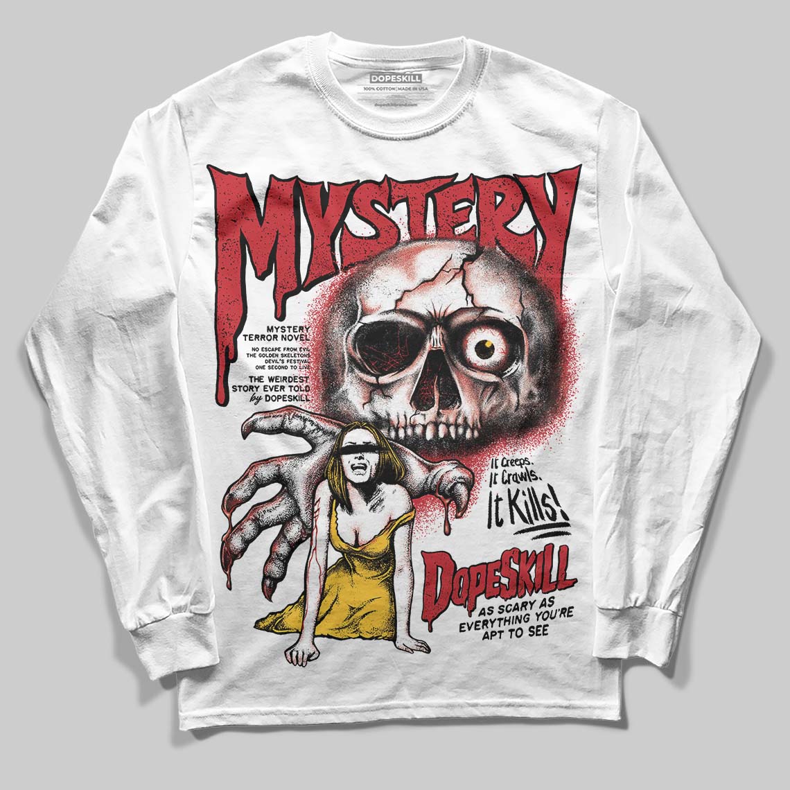 Ferrari 14s superstreetwear Long Sleeve T-Shirt Mystery Ghostly Grasp Graphic