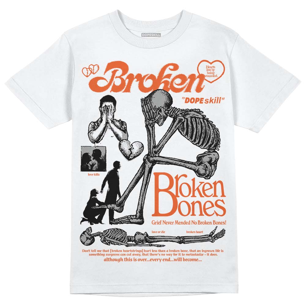 Georgia Peach 3s superstreetwear T-Shirt Broken Bones Graphic