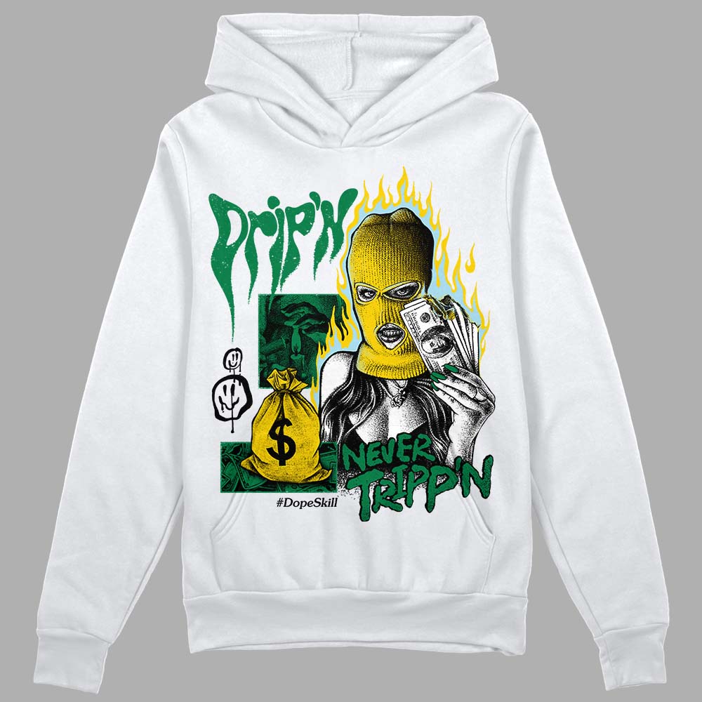 Lucky Green 5s superstreetwear Hoodie Sweatshirt Drip'n Never Tripp'n Graphic