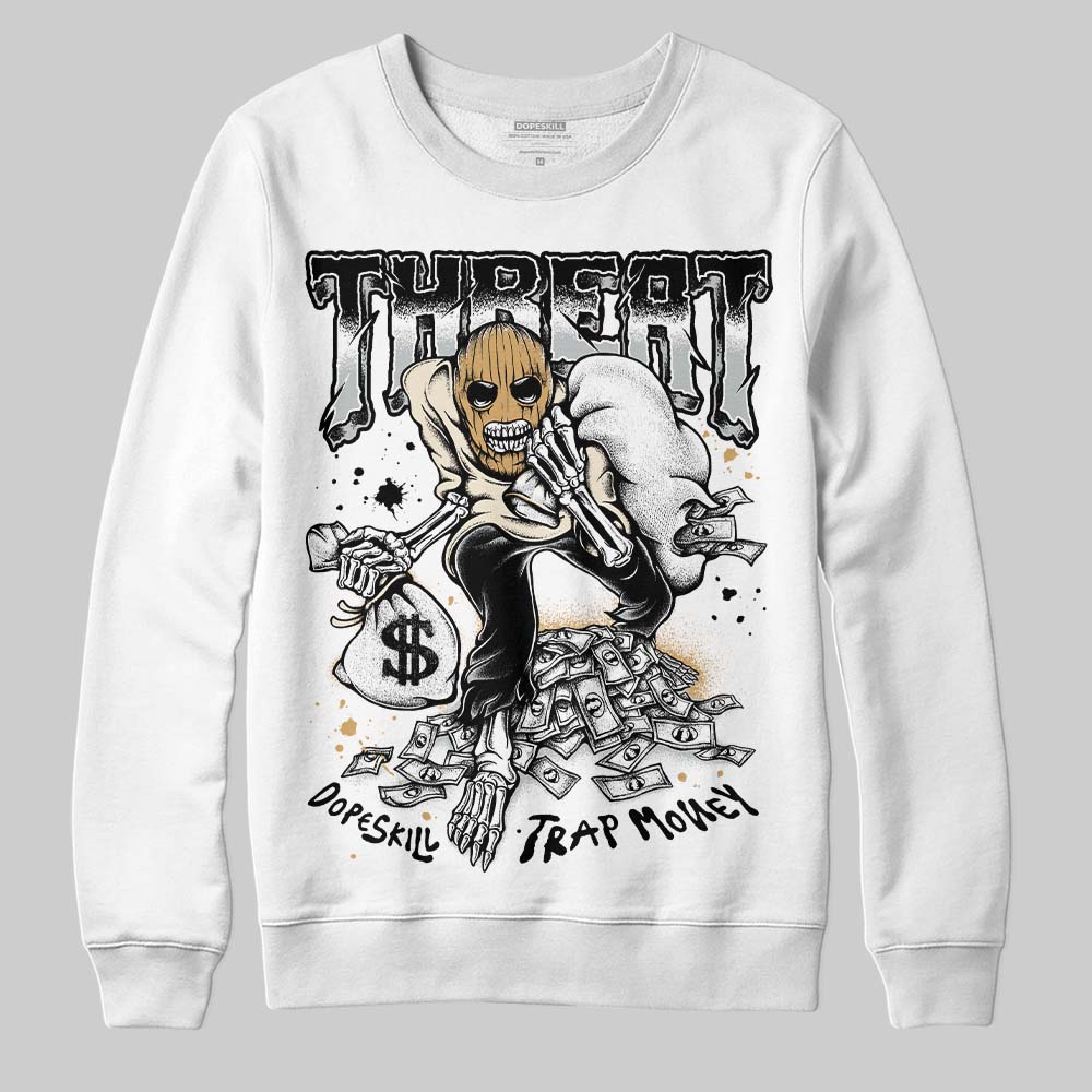 Reverse Metallic 5s superstreetwear Sweatshirt Threat Graphic
