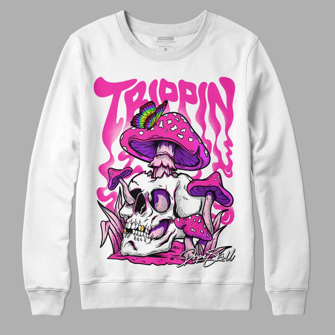 Pink Collection superstreetwear Sweatshirt Trippin Graphic