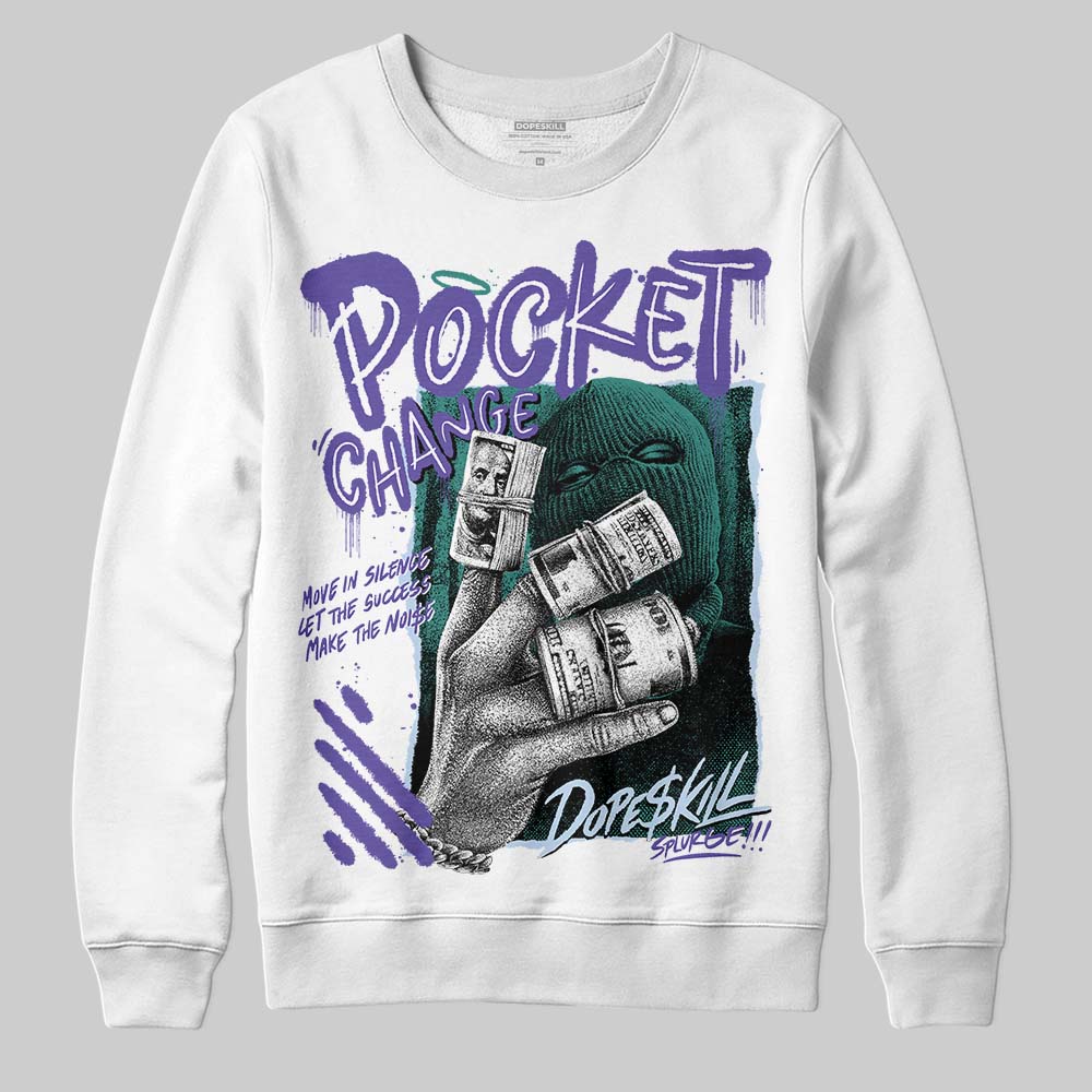 Grape 5s superstreetwear Sweatshirt Pocket Change Graphic