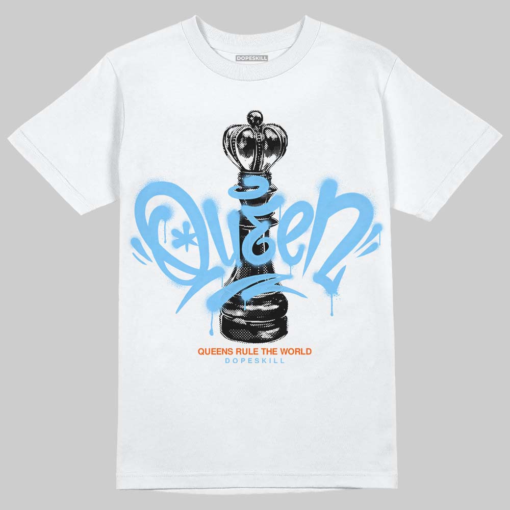 Dunk Low Futura University Blue superstreetwear T-Shirt Queen Chess Graphic