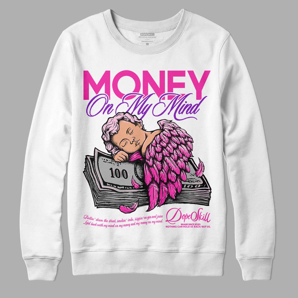 Triple Pink Dunk Low superstreetwear Sweatshirt MOMM Graphic