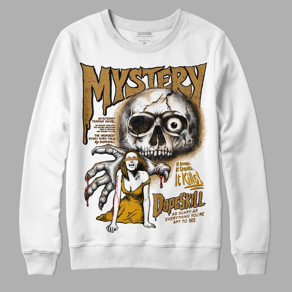 Wheat 13s superstreetwear Sweatshirt Mystery Ghostly Grasp Graphic
