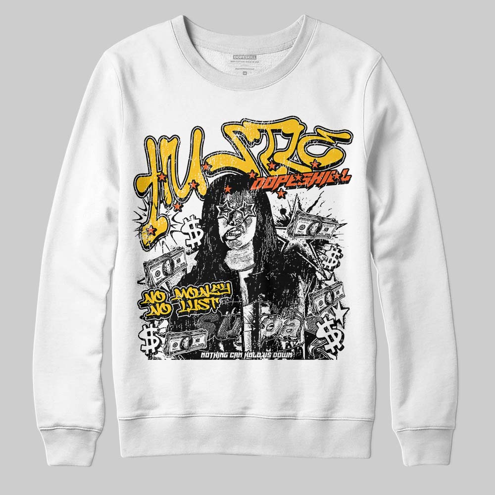 Yellow Collection superstreetwear Sweatshirt No Money No Lust Graphic