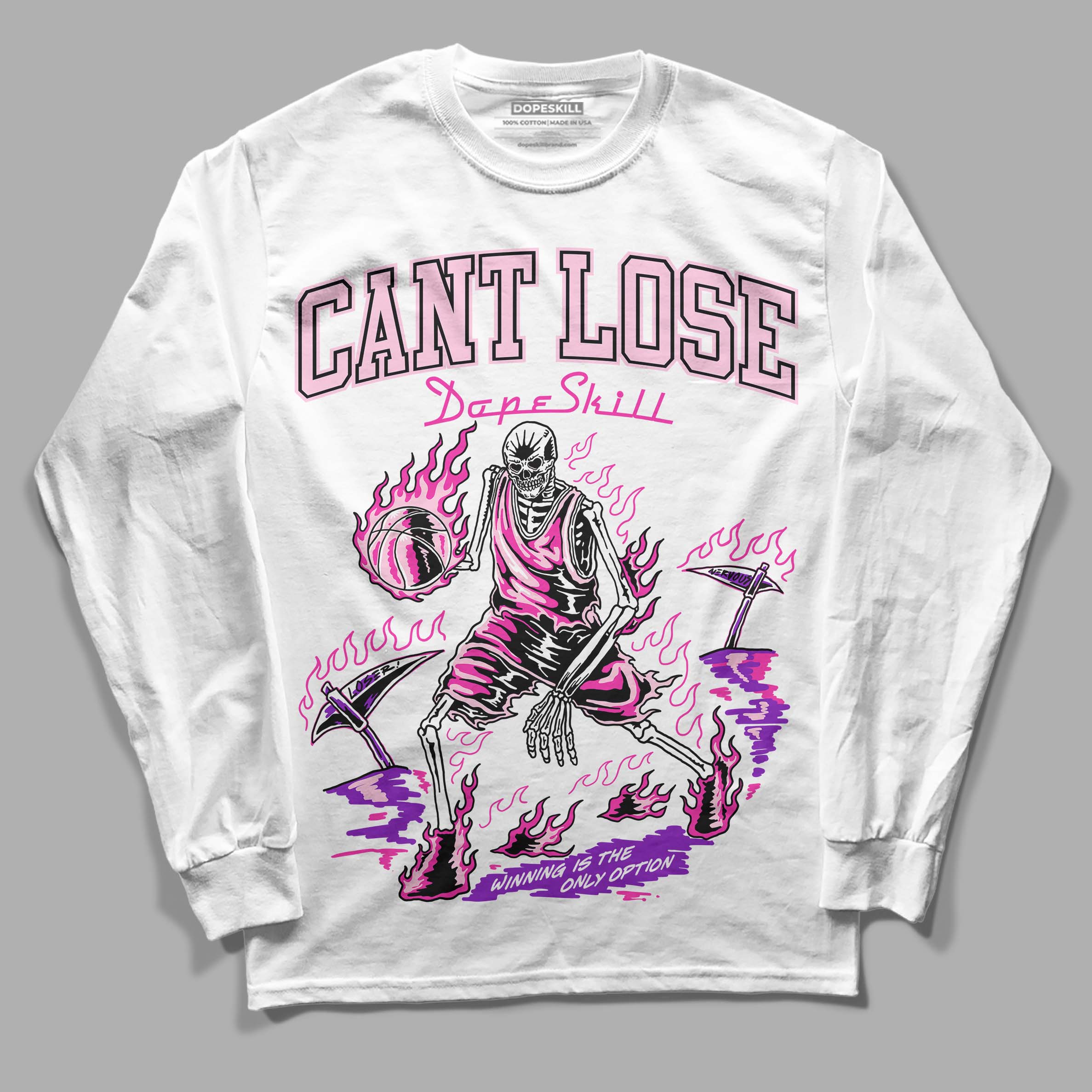 Triple Pink Dunk Low superstreetwear Long Sleeve T-Shirt Cant Lose Graphic