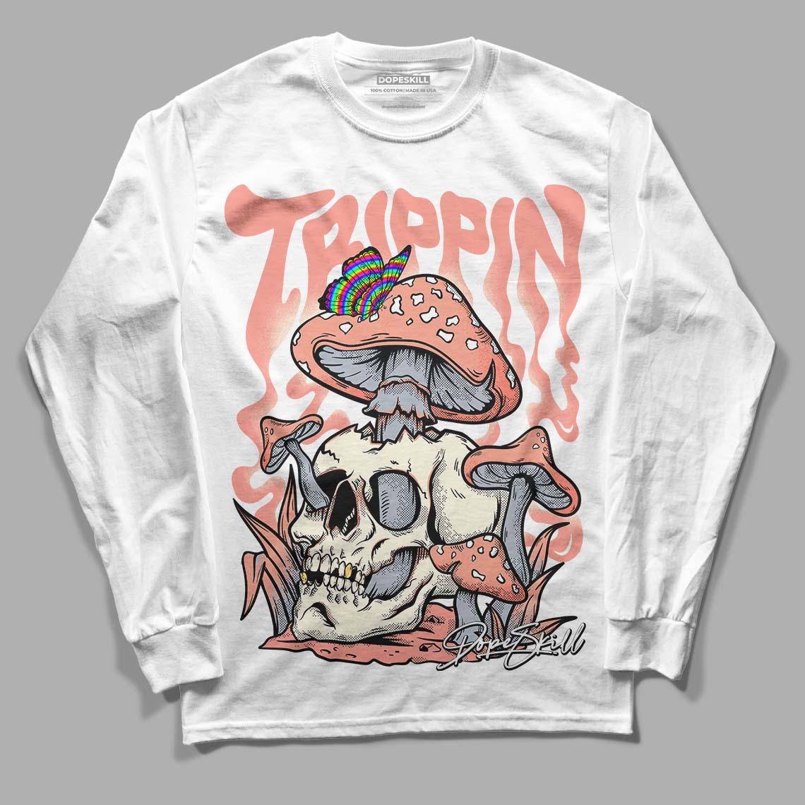 Crimson Bliss 5s superstreetwear Long Sleeve T-Shirt Trippin Graphic