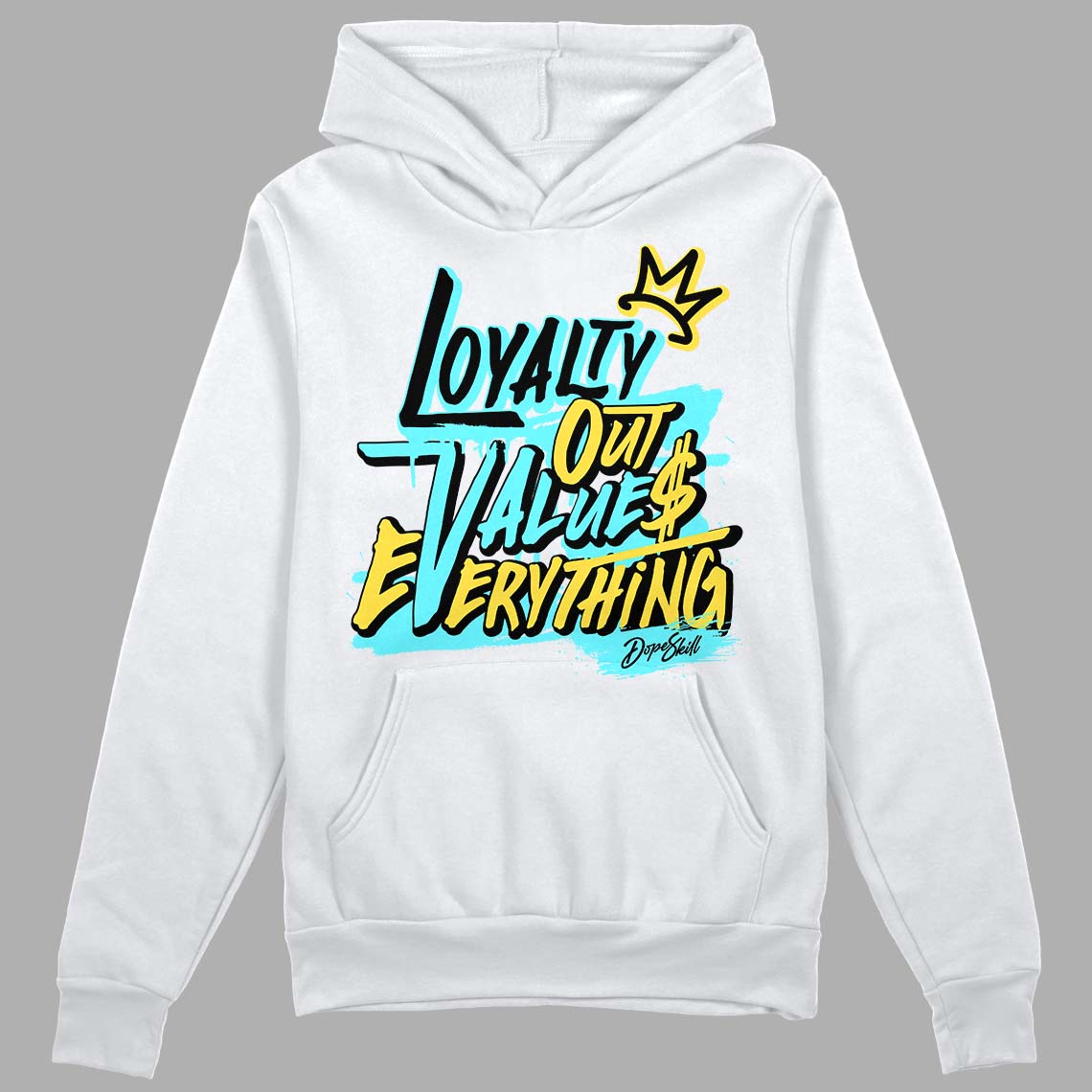 Aqua 5s superstreetwear Hoodie Sweatshirt LOVE Graphic
