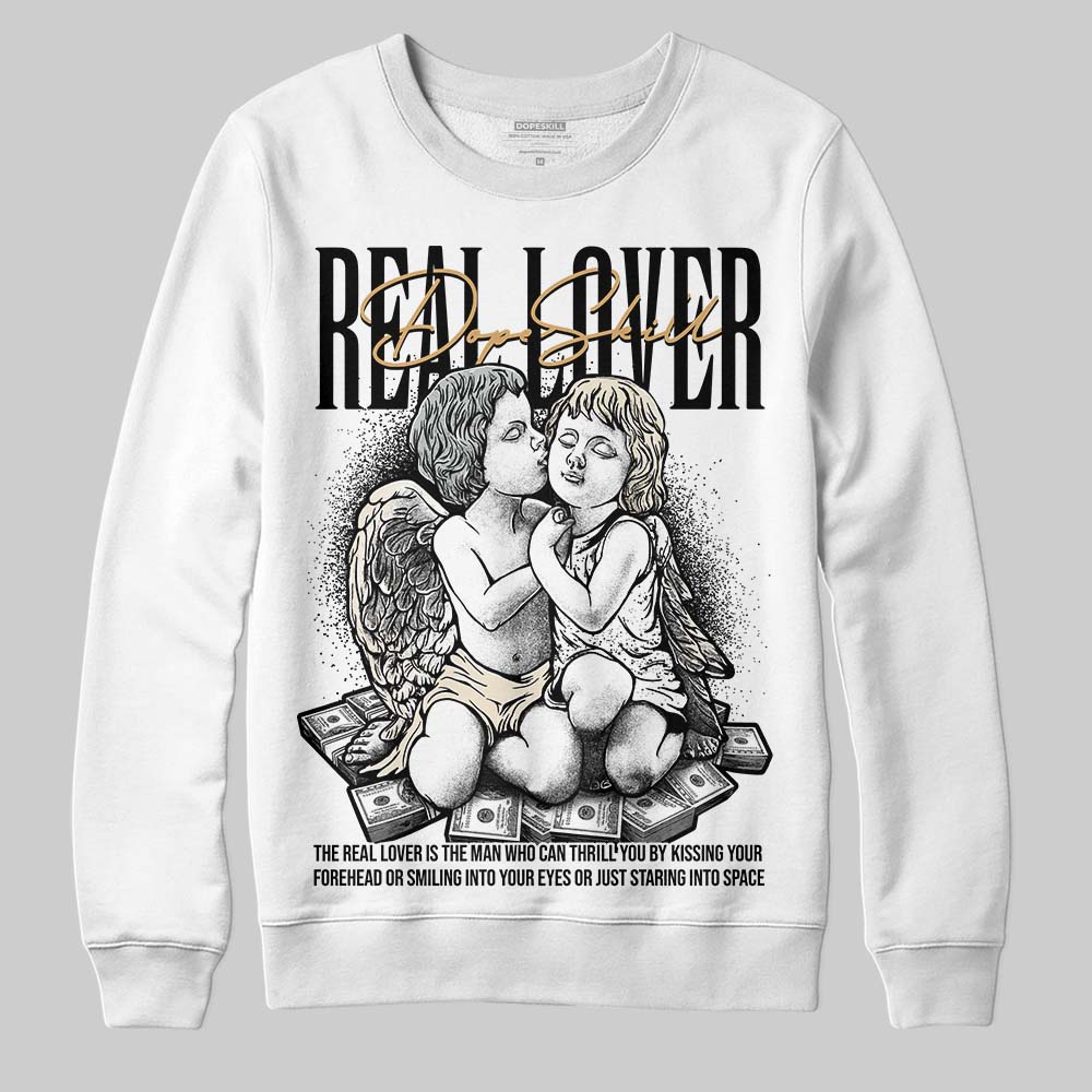 Reverse Metallic 5s superstreetwear Sweatshirt Real Lover Graphic