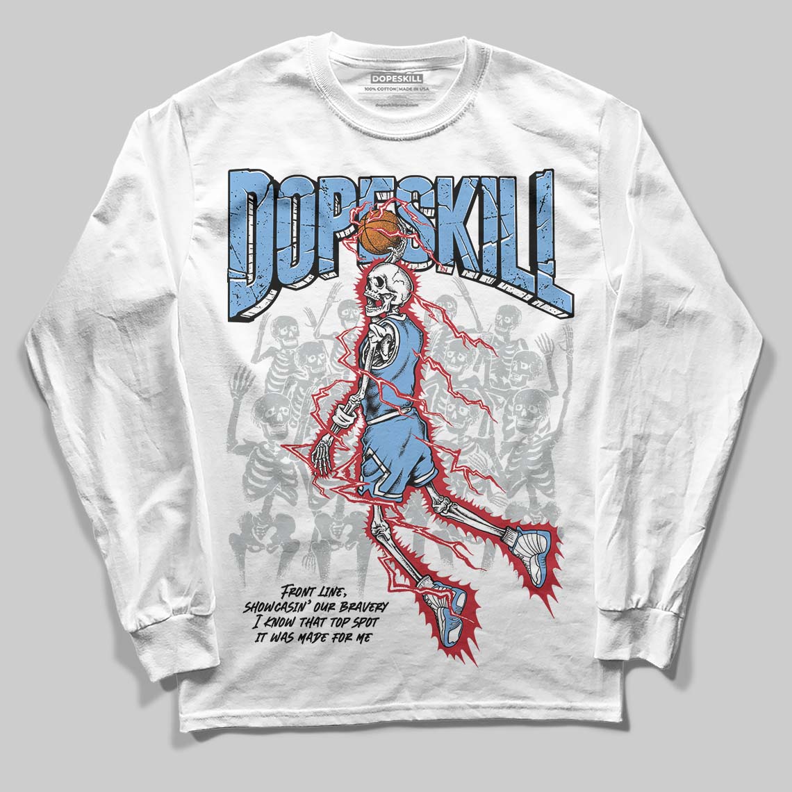 Melo 12s superstreetwear Long Sleeve T-Shirt Thunder Dunk Graphic