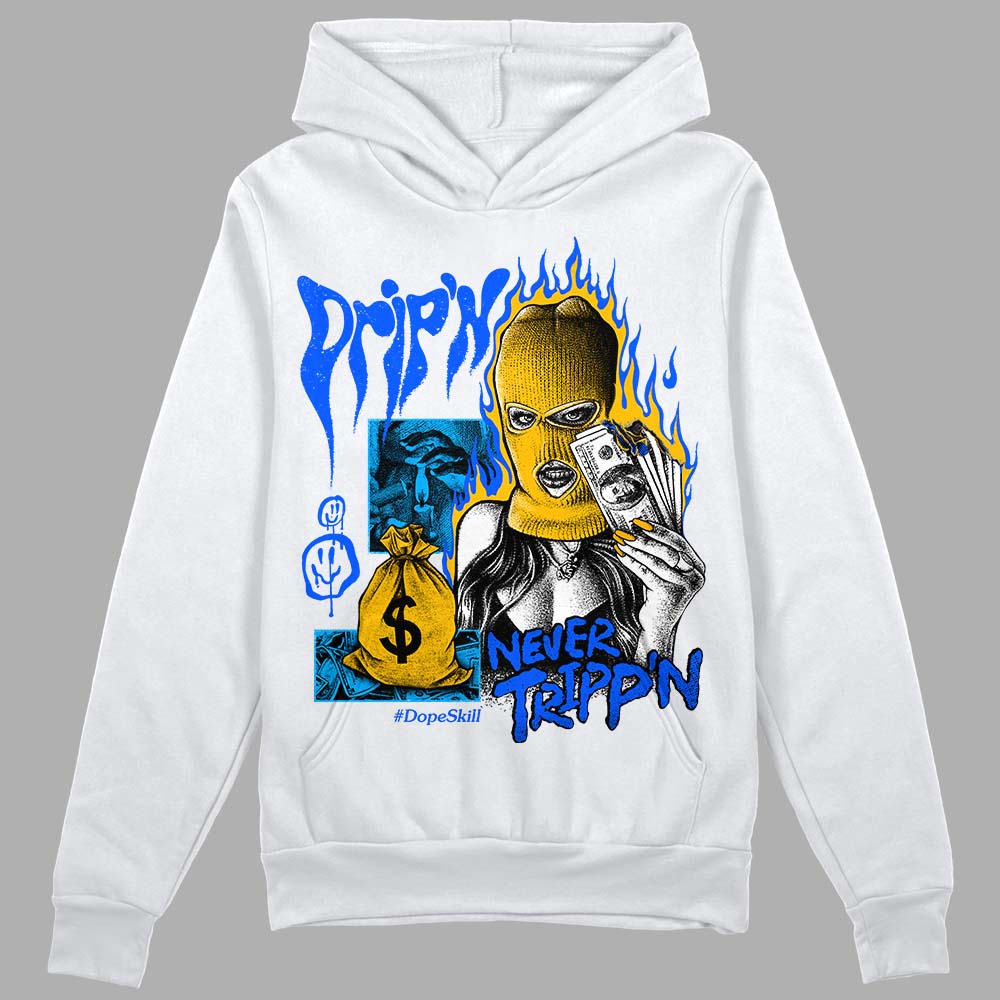 Royal Blue Collection superstreetwear Hoodie Sweatshirt Drip'n Never Tripp'n Graphic