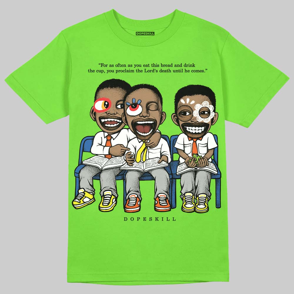 Neon Green Collection superstreetwear T-Shirt First Sunday Graphic