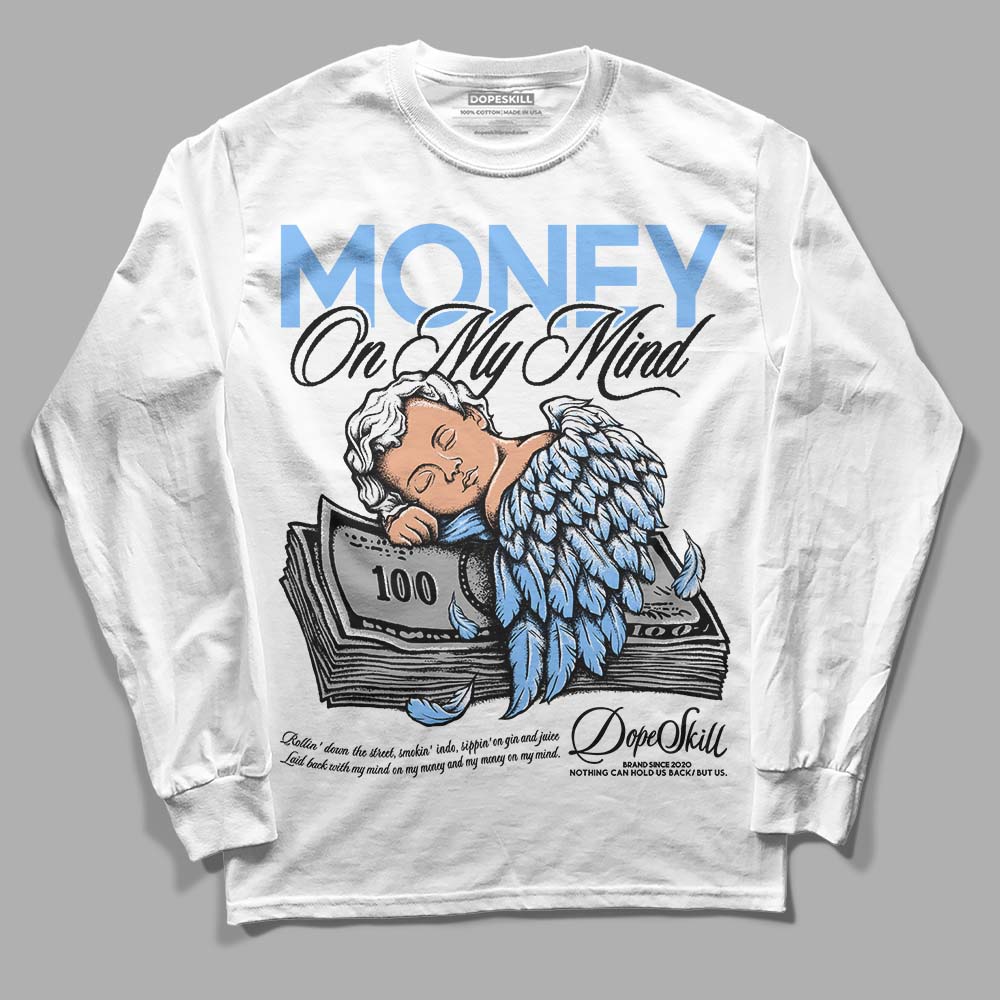 Powder Blue 9s superstreetwear Long Sleeve T-Shirt MOMM Graphic
