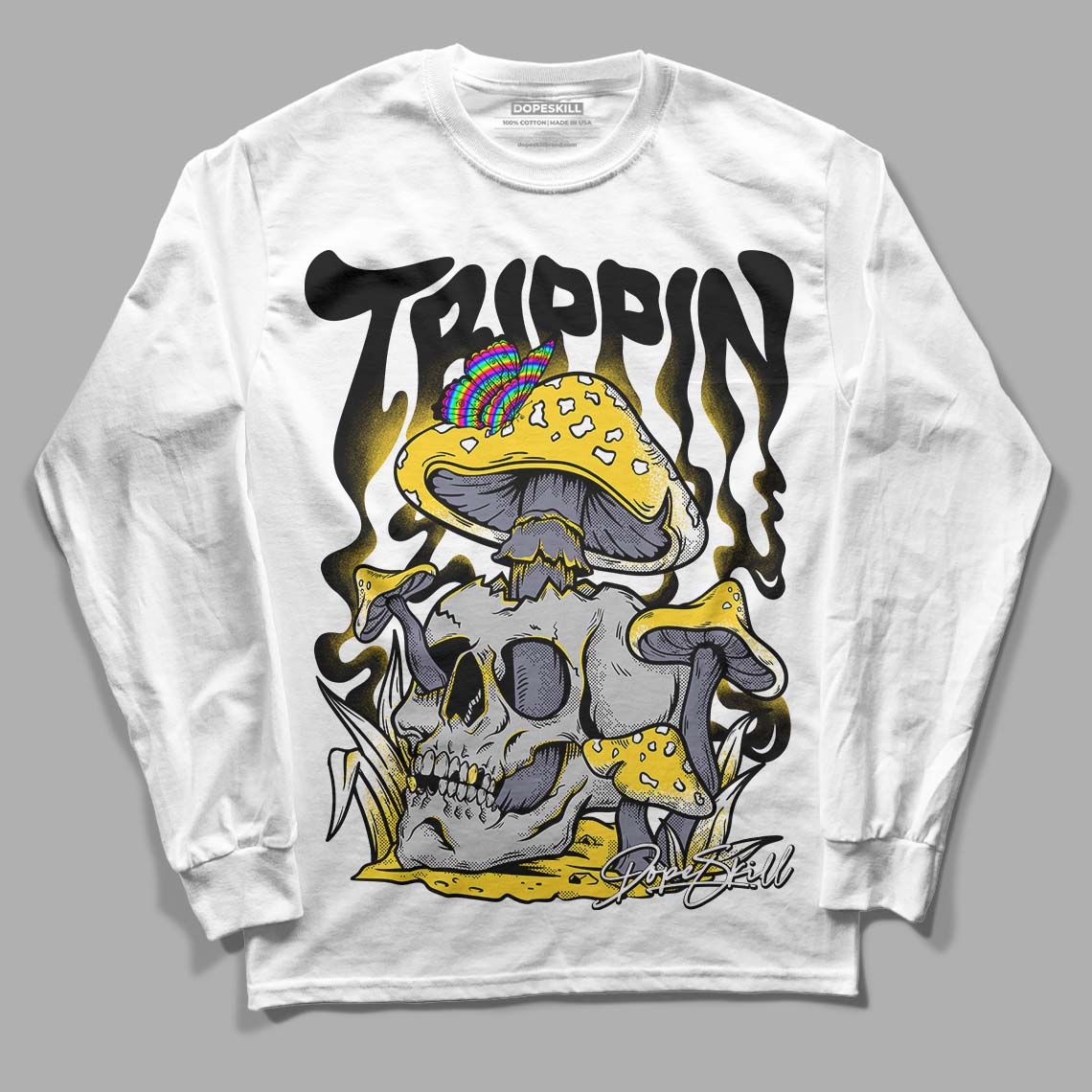 Lightning 4s superstreetwear Long Sleeve T-Shirt Trippin Graphic