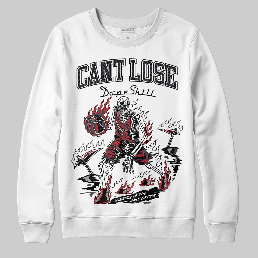 Black Cat 3s superstreetwear Sweatshirt Cant Lose Graphic