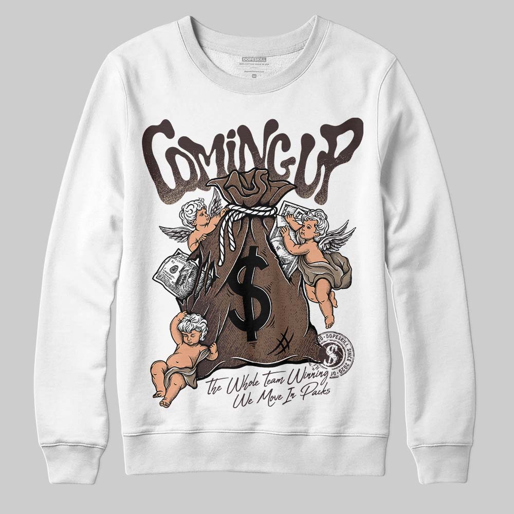 Baroque Brown 12s superstreetwear Sweatshirt Money Bag Coming Up Graphic