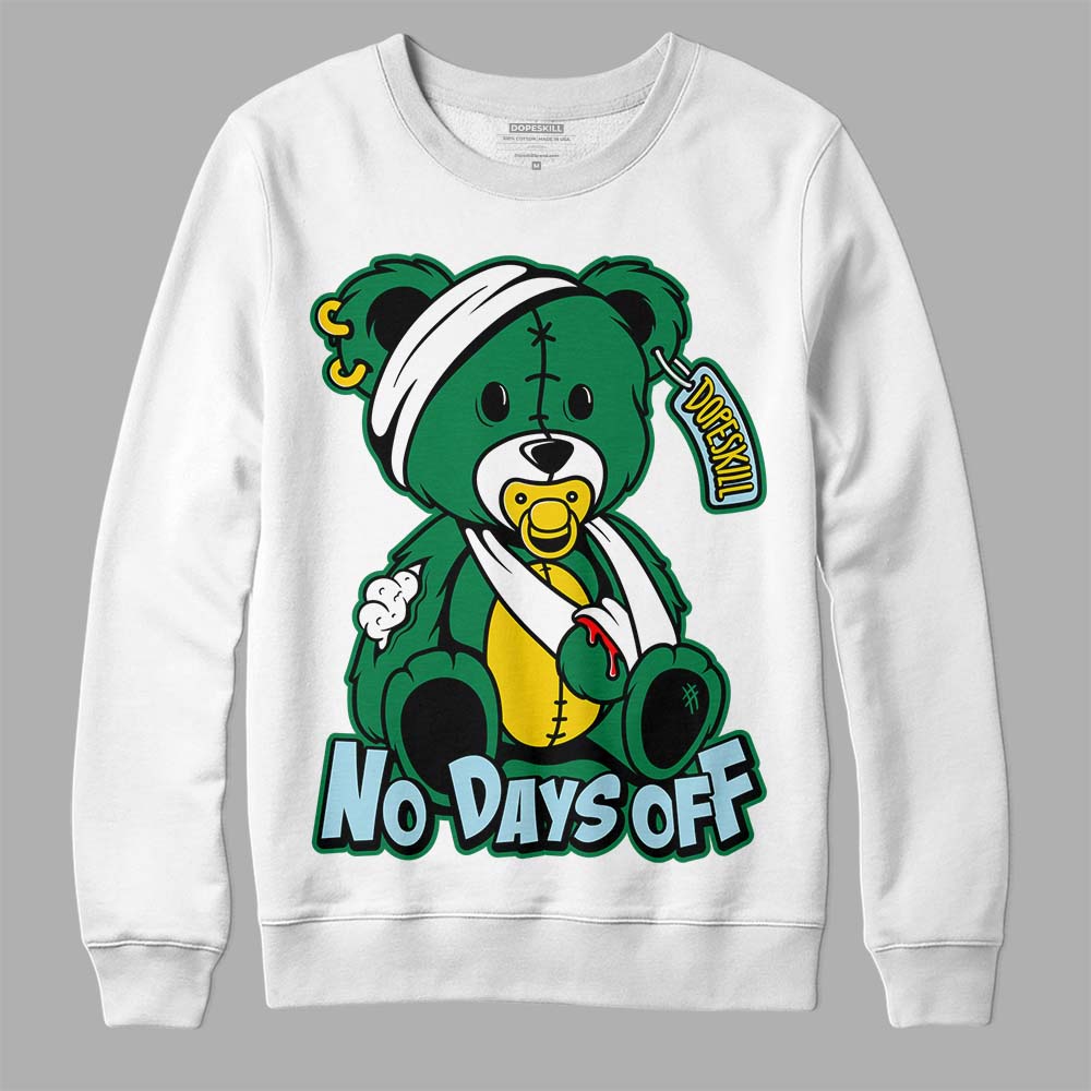 Lucky Green 5s superstreetwear Sweatshirt Hurt Bear Graphic